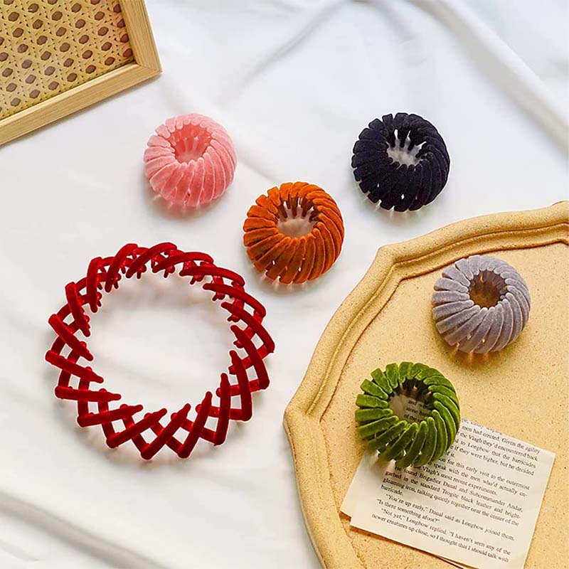 ⏰Offre spéciale hebdomadaire : achetez-en 2, obtenez-en 2 gratuits💕Barrette pour chignon et queue de cheval Lazy Hair – Accessoire pour coiffure relevée en 10 secondes sans effort ✨