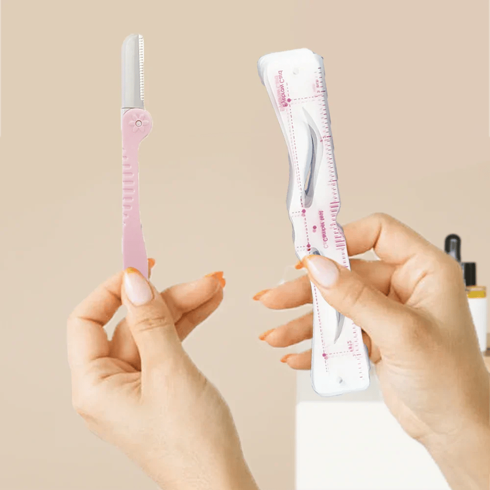 ✨👁 Kit de 12 pochoirs à sourcils — Des sourcils parfaitement symétriques sans effort
