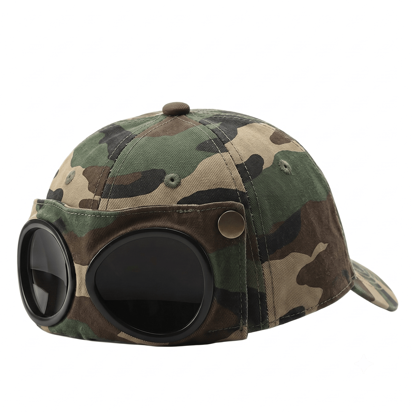 🤣 Casquette de Baseball Style Aviateur — Design Unique avec Panneaux Lunettes & Détails Vintage ! 🧢✨