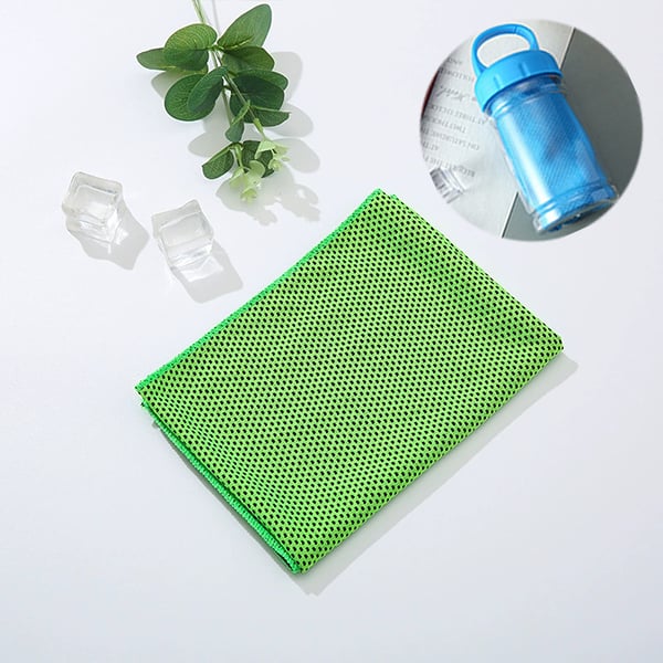 ❄️ Activez la fraîcheur en 3 secondes ! La serviette rafraîchissante indispensable cet été 🏃‍♂️