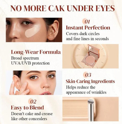 ⏰Offre spéciale hebdomadaire : 47 % de réduction et une brosse gratuite💜 Correcteur contour des yeux coloré