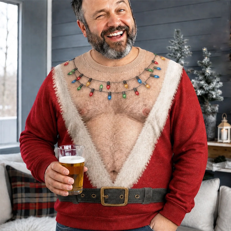 🎅😂 T‑shirt de Noël rigolo – mettez l'ambiance avant même d'ouvrir la bouche