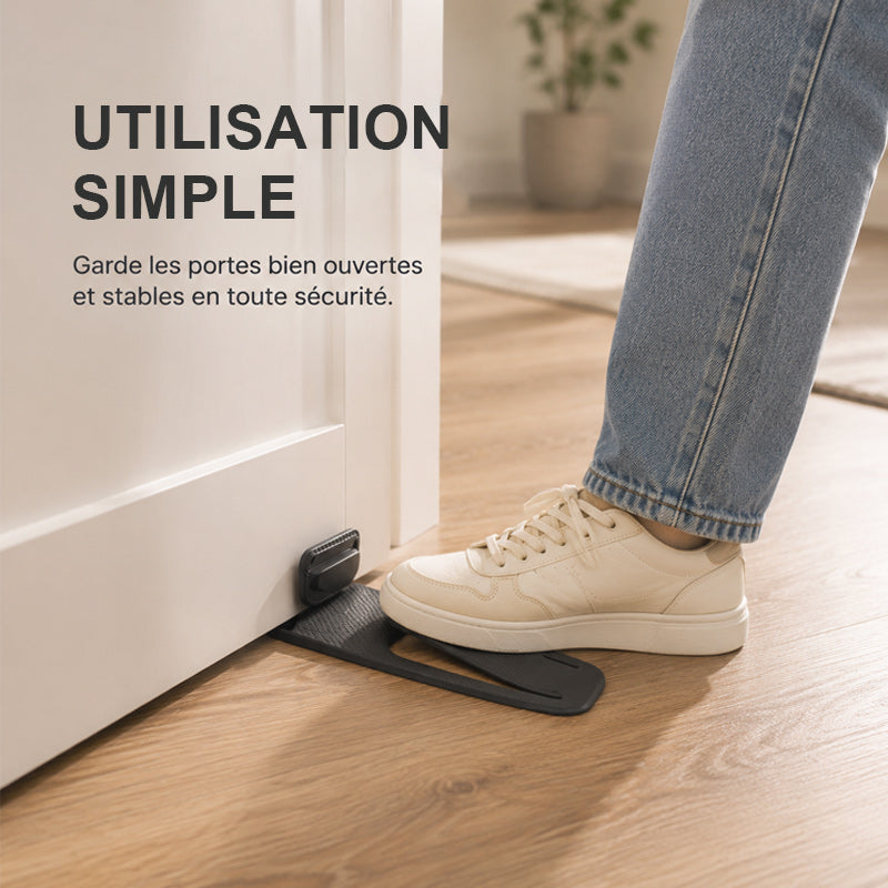 🚪🛡️ Butée de porte multifonction discrète — Sécurité bébé et contrôle quotidien des portes