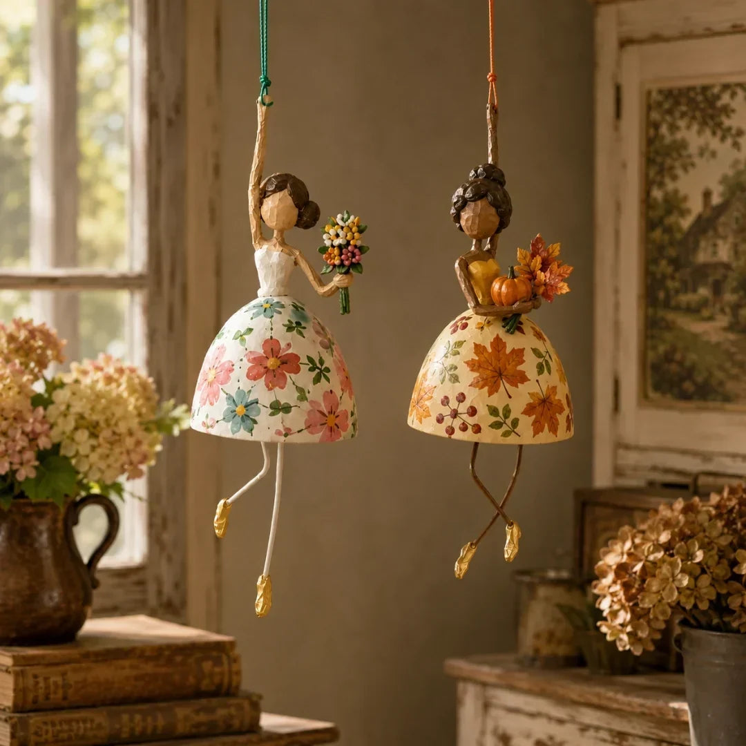 💃🌸 Suspension danseuse fantaisie — une touche de grâce et de poésie pour votre intérieur