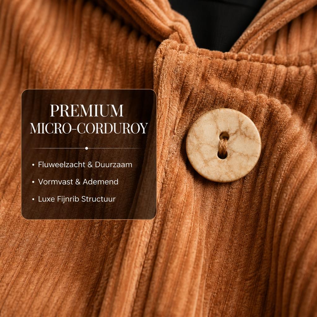 🧥 Profitez de l'automne : Manteau en velours côtelé à capuche merveilleusement chaud et élégant 🍂