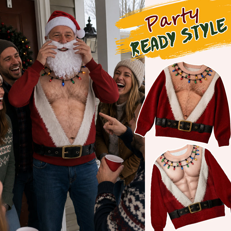 🎅😂 T‑shirt de Noël rigolo – mettez l'ambiance avant même d'ouvrir la bouche
