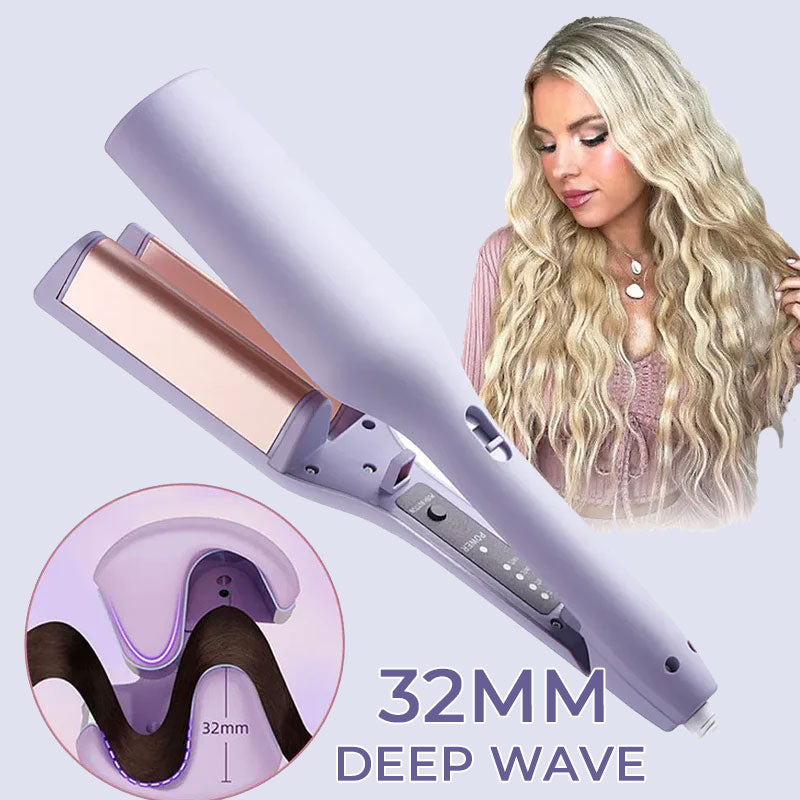 ⏰Promotion hebdomadaire : 47 % de réduction🎀Fer à friser en forme de V de 32 mm