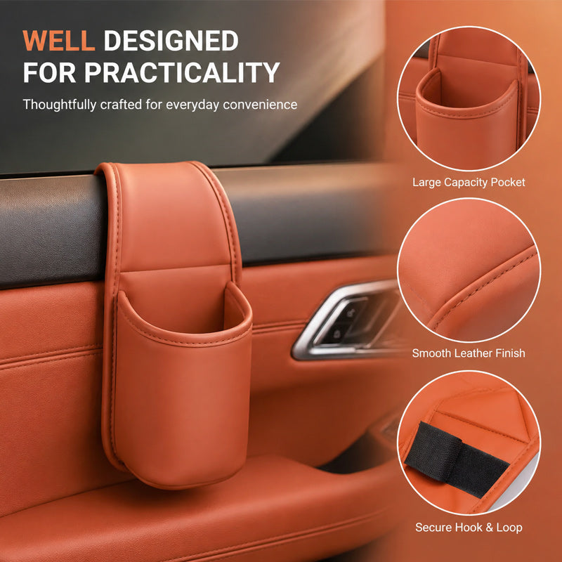 🚗 Poche de portière multifonctionnelle — Augmentez votre espace de rangement et gardez vos boissons en sécurité lors de chaque trajet ! ✨🥤