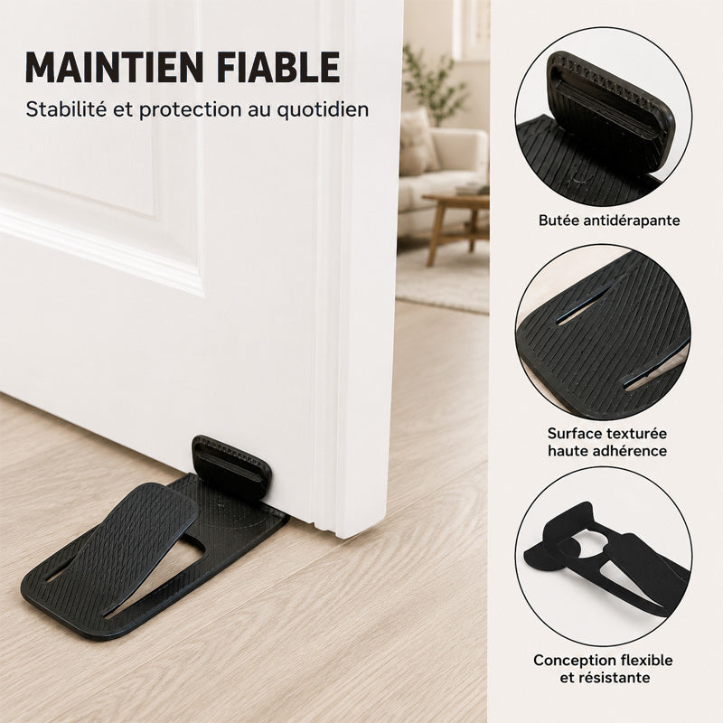 🚪🛡️ Butée de porte multifonction discrète — Sécurité bébé et contrôle quotidien des portes