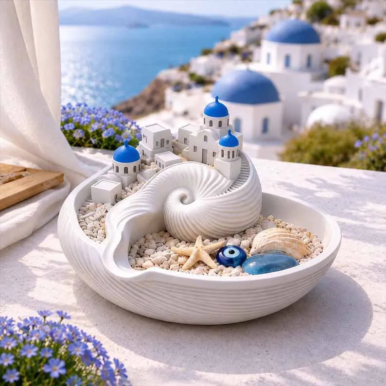 🌊Offre spéciale de la semaine : 47 % de réduction sur le saladier de rangement Santorini