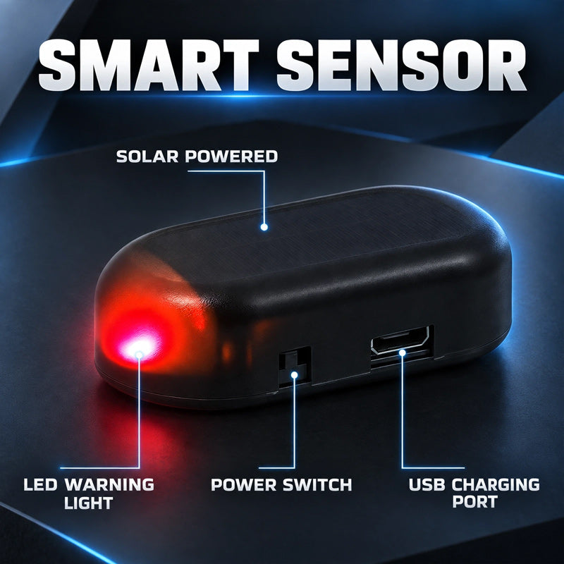 🚗 Voyant solaire dissuasif pour voiture – Un petit plus pour stationner l’esprit plus tranquille