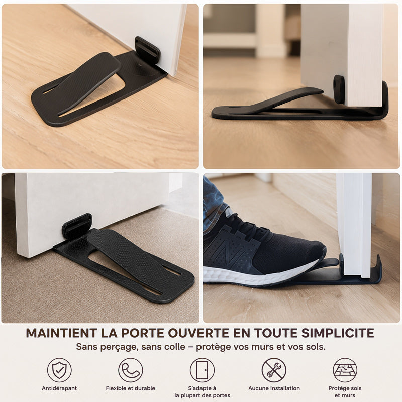 🚪🛡️ Butée de porte multifonction discrète — Sécurité bébé et contrôle quotidien des portes