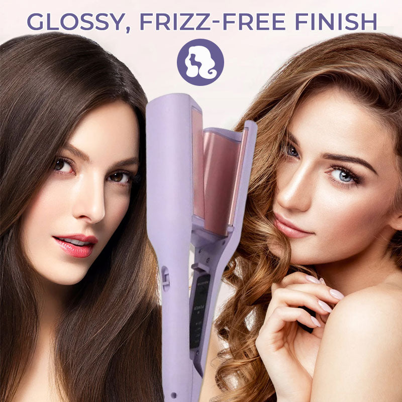 ⏰Promotion hebdomadaire : 47 % de réduction🎀Fer à friser en forme de V de 32 mm