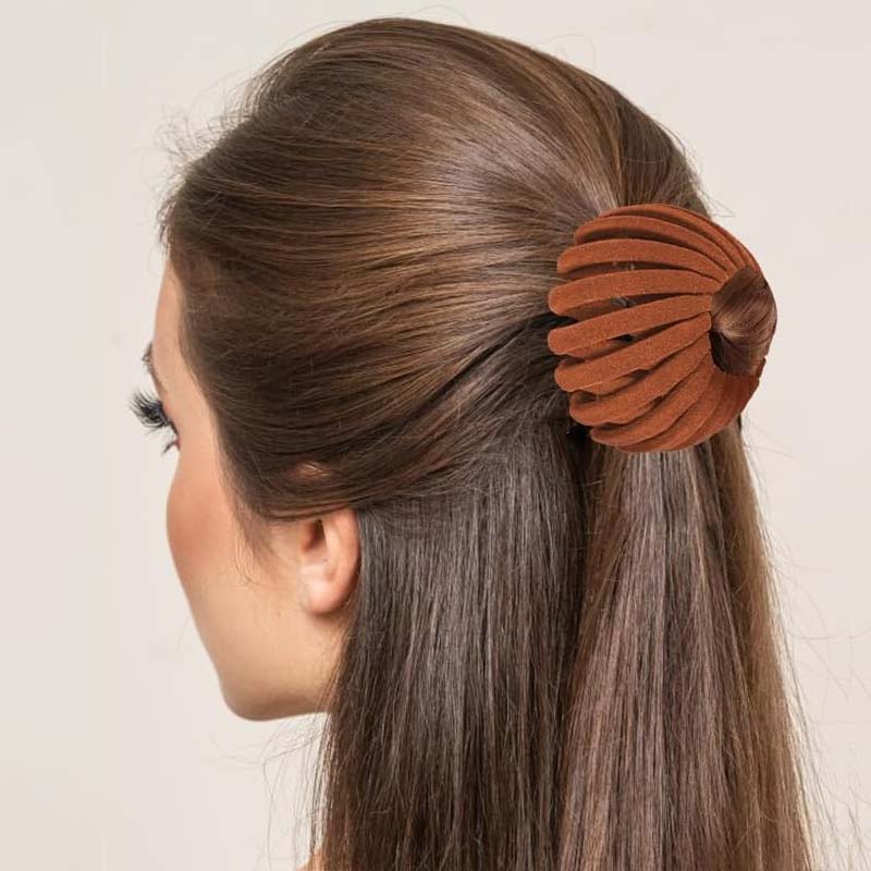 ⏰Offre spéciale hebdomadaire : achetez-en 2, obtenez-en 2 gratuits💕Barrette pour chignon et queue de cheval Lazy Hair – Accessoire pour coiffure relevée en 10 secondes sans effort ✨