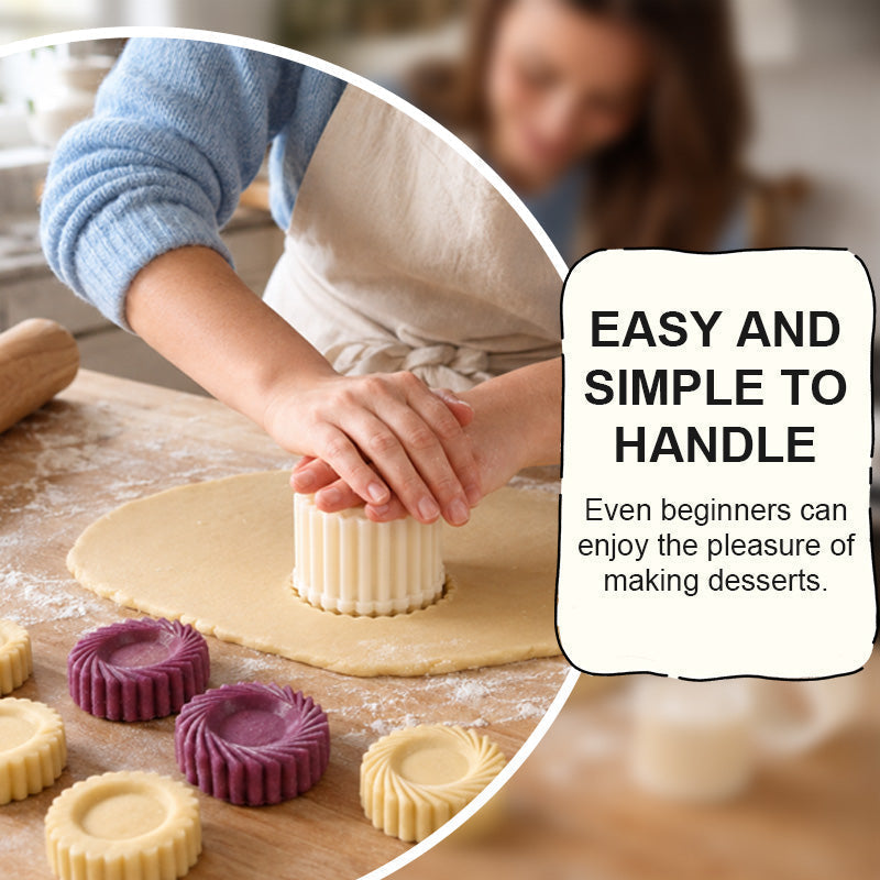 🥧🍪 Moule à Pâtisserie 2-en-1 Double Face — retournez-le et changez le motif, pour des desserts encore plus élégants