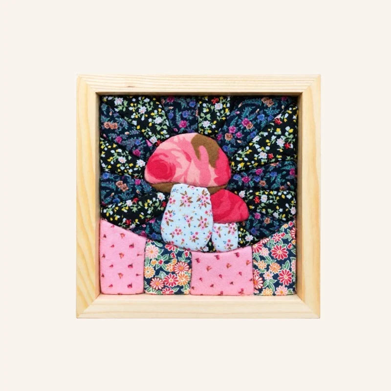 🖼️ Peinture décorative matelassée 3D cousue à la main 🏡✨