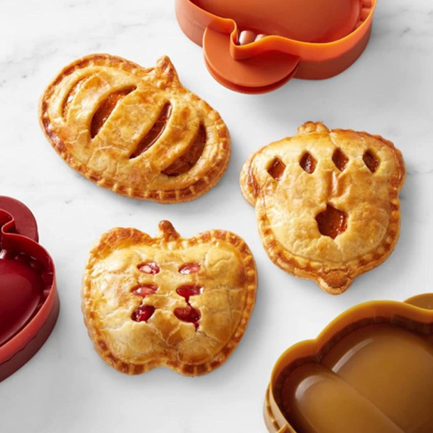 🥧 Moule à Mini Tartes Festives — Créez de magnifiques feuilletés faits maison en 1 seconde ! ✨🎄