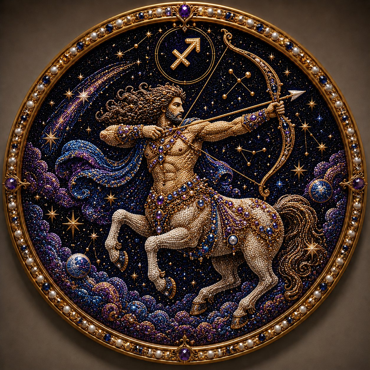 🔥 Kit d'art en perles des 12 signes du zodiaque ♈🌙