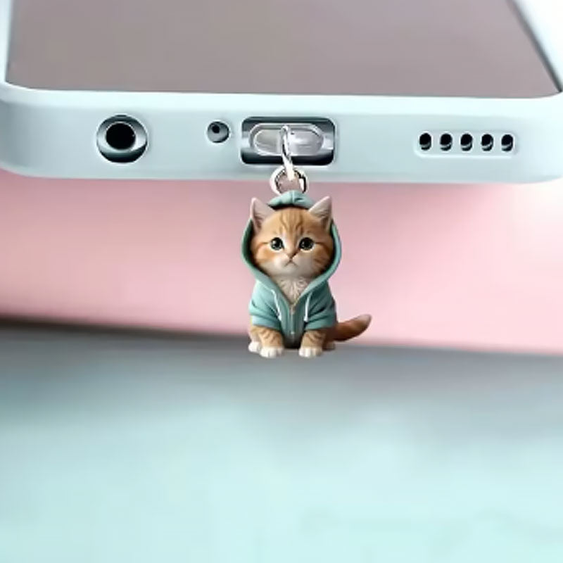 ⏰Promotion spéciale hebdomadaire : achetez-en 1, obtenez-en 2 gratuitement🐱Bouchon anti-poussière pour téléphone portable pour chat🐾