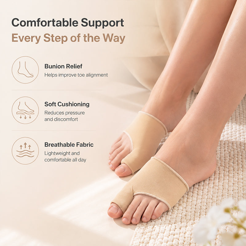 🦶 Correcteur d'Oignon Hallux Valgus — Alignement doux et confort absolu à chaque pas ! ✨👟