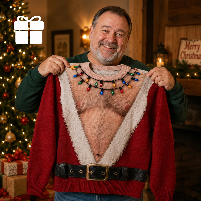 🎅😂 T‑shirt de Noël rigolo – mettez l'ambiance avant même d'ouvrir la bouche