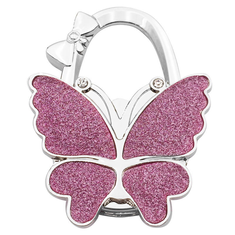 🦋Accroche-Sac Pliable Papillon – Style & Propreté en Toute Occasion ! ✨