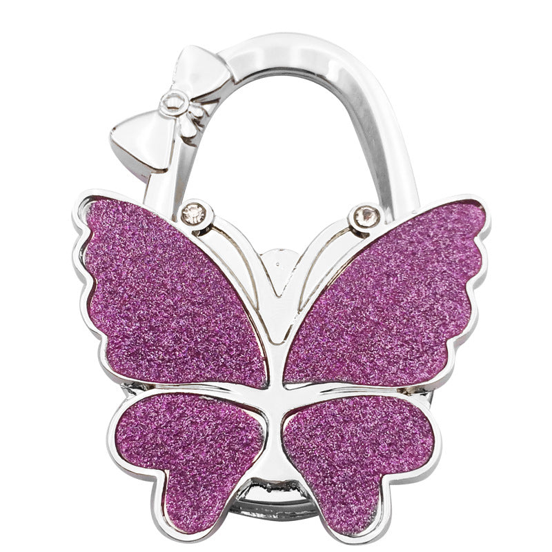 🦋Accroche-Sac Pliable Papillon – Style & Propreté en Toute Occasion ! ✨