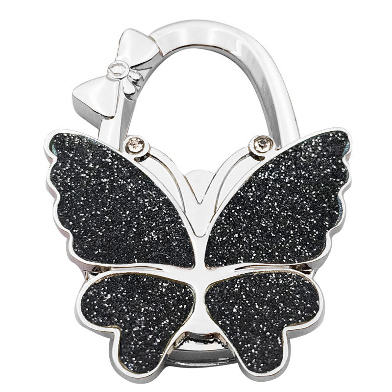 🦋Accroche-Sac Pliable Papillon – Style & Propreté en Toute Occasion ! ✨