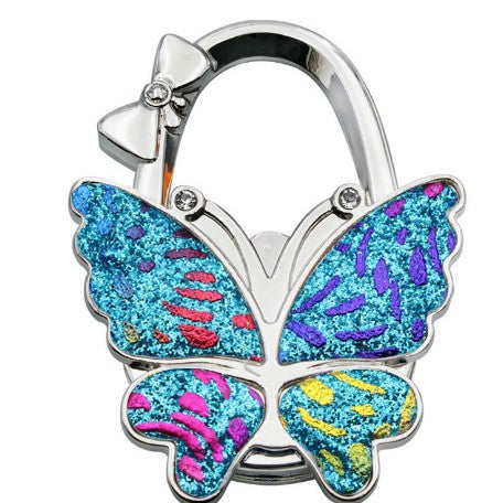 🦋Accroche-Sac Pliable Papillon – Style & Propreté en Toute Occasion ! ✨