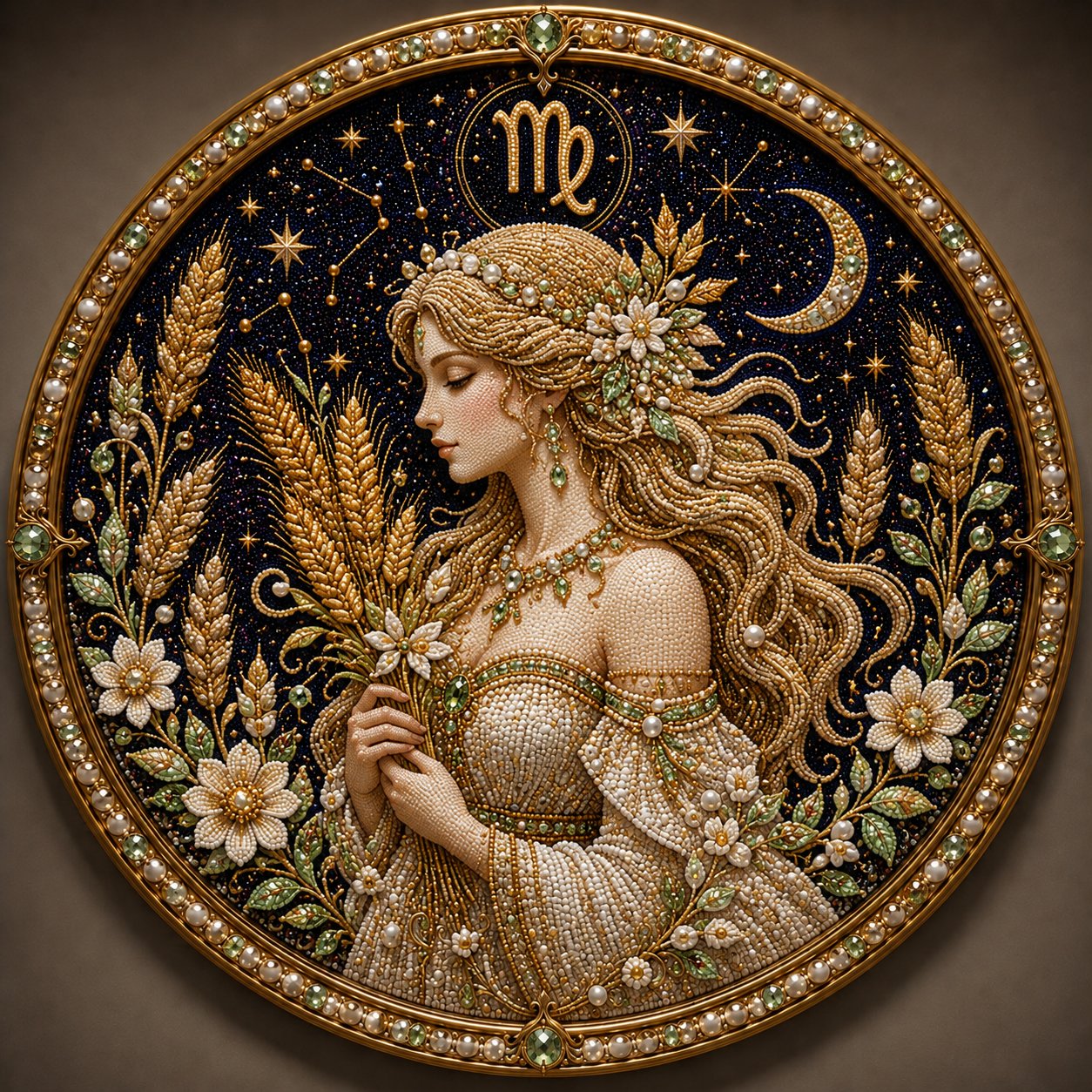 🔥 Kit d'art en perles des 12 signes du zodiaque ♈🌙