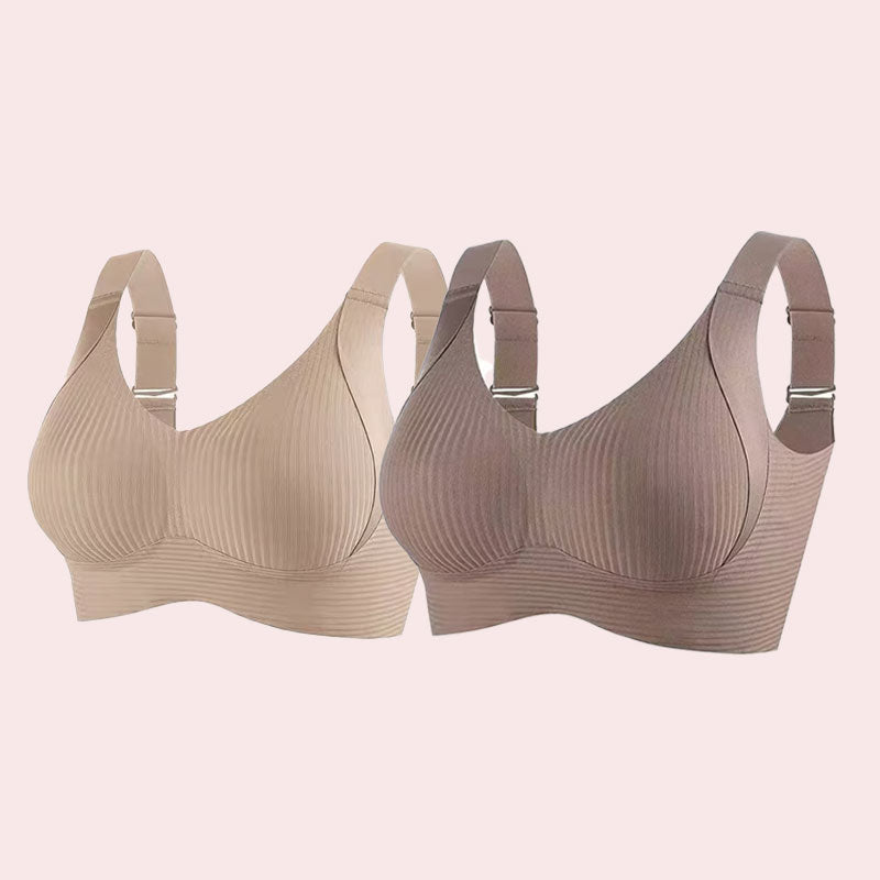 ⏳Achetez-en 2 obtenez-en 1 gratuitement🎁Soutien-gorge push-up à ruban pour femmes avec bretelles courbées réglables