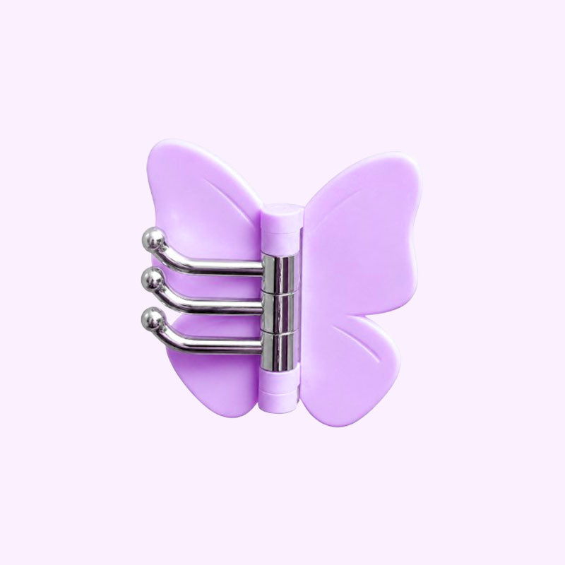🏡Patère Murale Papillon Orientable – Alliez Charme & Rangement ! 🦋✨