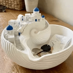 🌊Offre spéciale de la semaine : 47 % de réduction sur le saladier de rangement Santorini