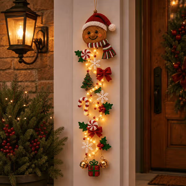 🎄✨ Suspension lumineuse de Noël — une touche festive qui s'illumine en un instant