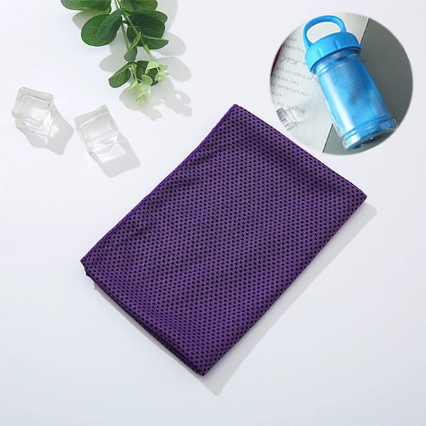 ❄️ Activez la fraîcheur en 3 secondes ! La serviette rafraîchissante indispensable cet été 🏃‍♂️