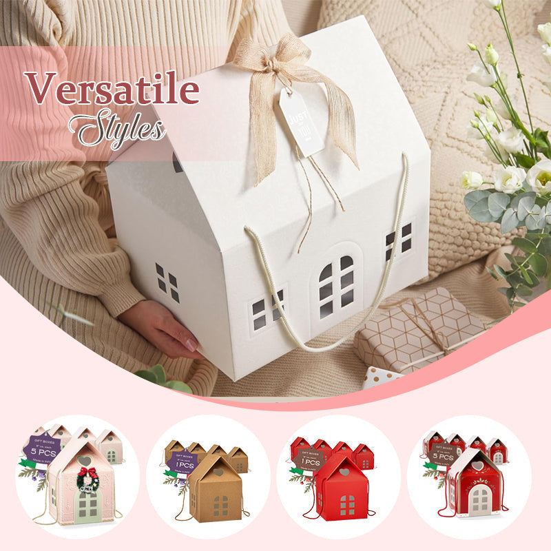 🎄🏠 Boîte‑cadeau Maison de Noël — un emballage qui devient lui‑même un cadeau