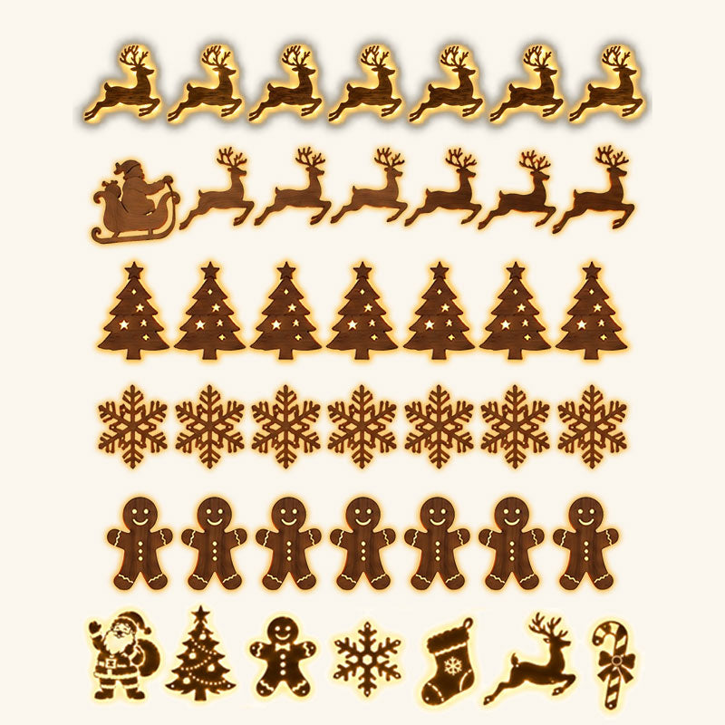 🦌✨ Décorations murales LED renne — illuminez vos murs et votre Noël