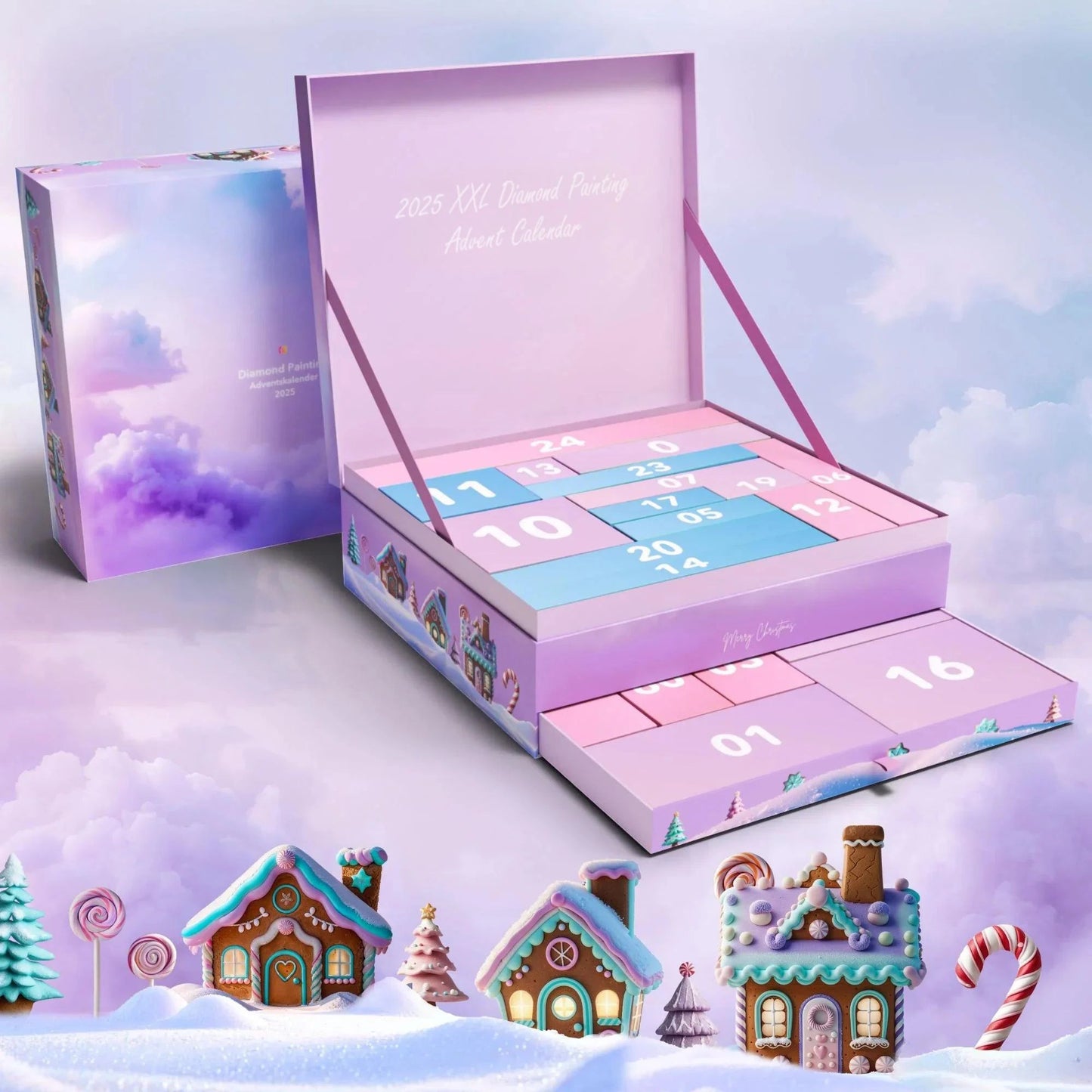 💎🎄Calendrier de l'Avent 2025 Diamond Painting XXL - ✨Édition Limitée