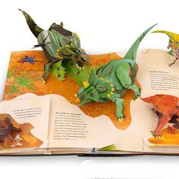 ⏰Promotion spéciale hebdomadaire : 60 % de réductio🦖Encyclopédie 3D Prehistorica Dinosaurs📙HARDCOVE