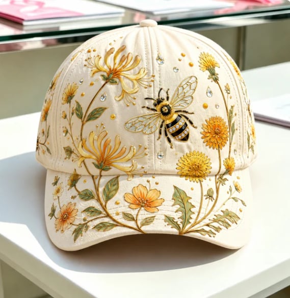 🎁50 % de réduction🔥😱🌸🌿 Casquette de baseball « Garden Morning » : douceur du soleil et confort au quotidien ! ☀️🌱🧢