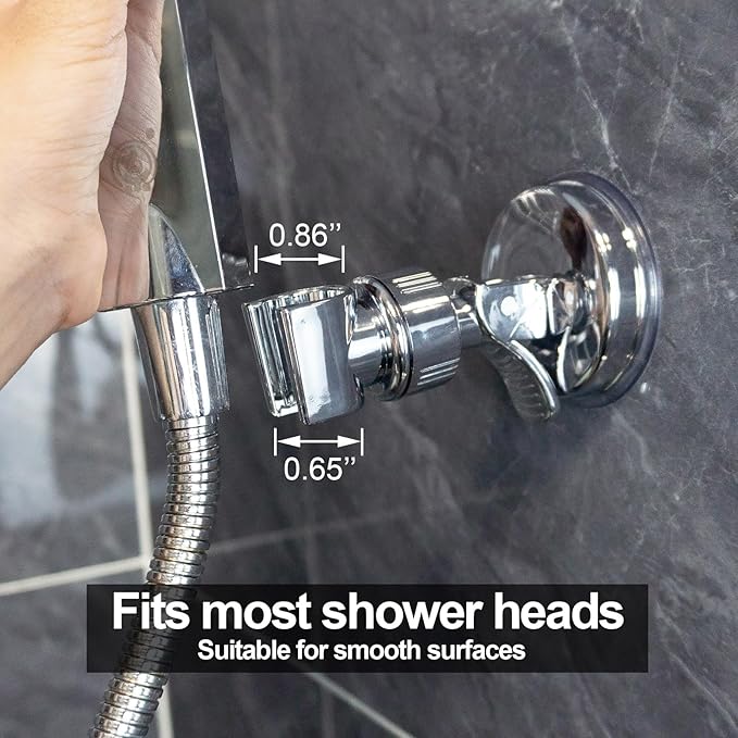 ✨Installez votre pommeau de douche exactement où vous le souhaitez, sans percer ! 🚿