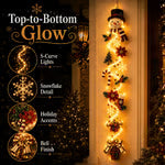 🎄✨ Suspension lumineuse de Noël — une touche festive qui s'illumine en un instant