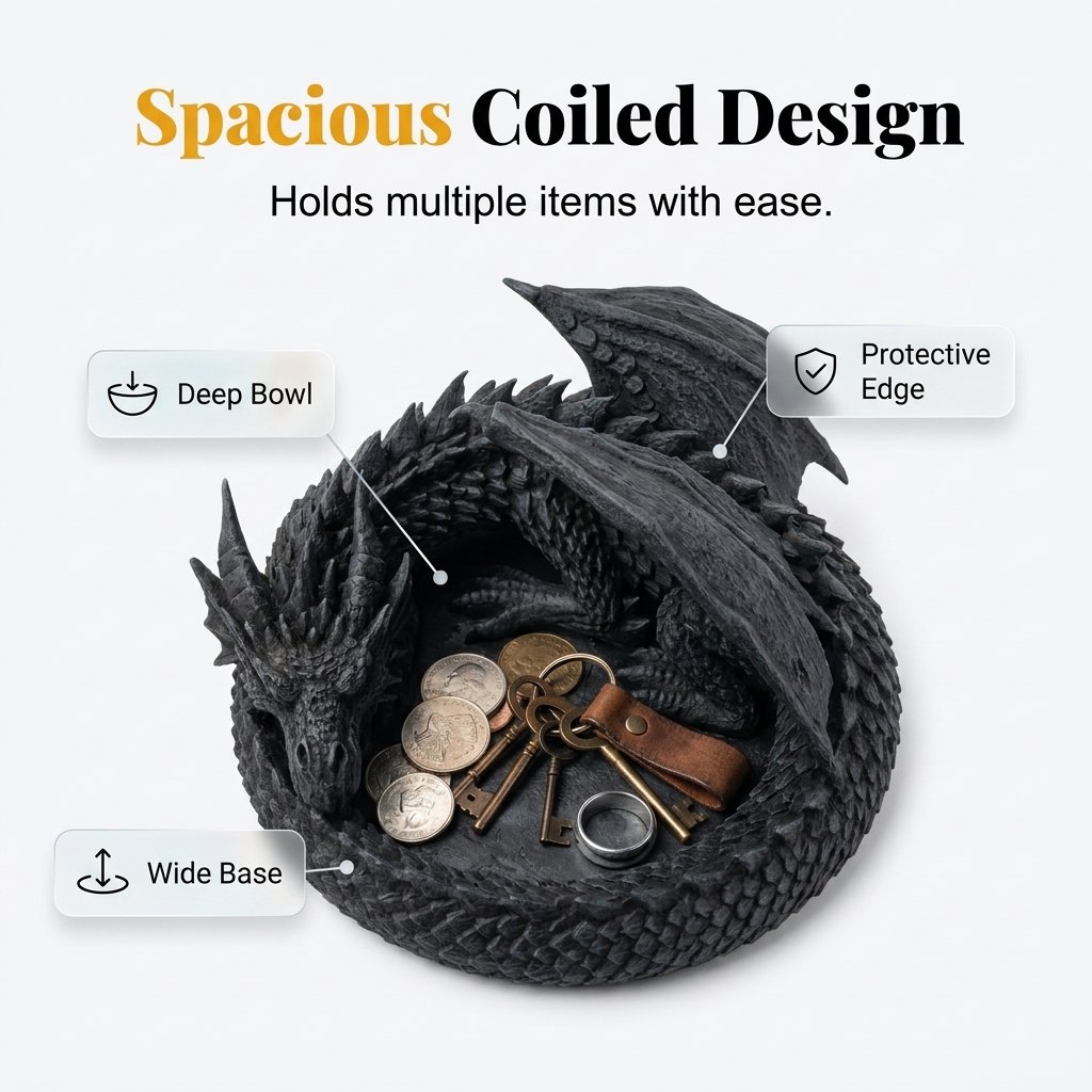 🎲 🐉Protégez instantanément vos bijoux grâce à un majestueux dragon ! ✨