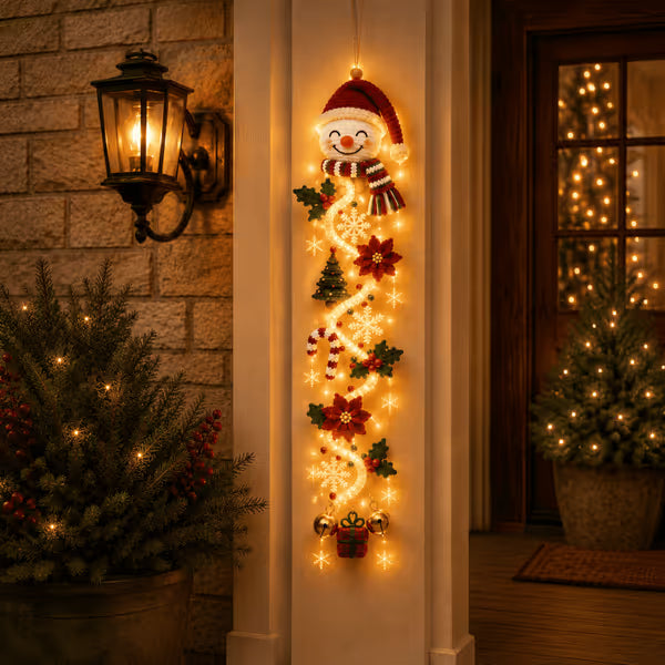 🎄✨ Suspension lumineuse de Noël — une touche festive qui s'illumine en un instant