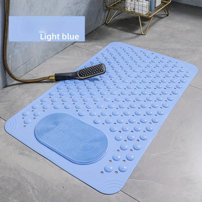🛁Tapis de bain et de douche extra large antidérapant avec trous de drainage ✨