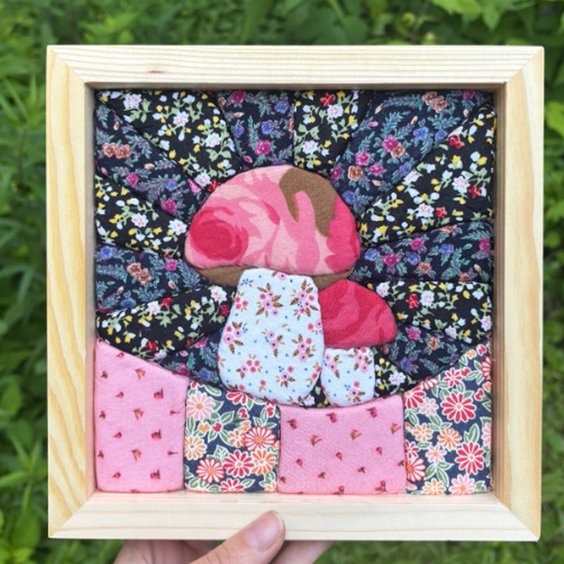 🖼️ Peinture décorative matelassée 3D cousue à la main 🏡✨