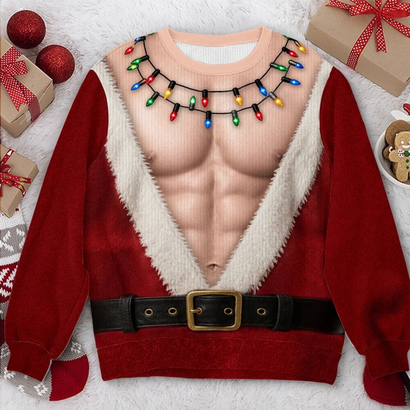🎅😂 T‑shirt de Noël rigolo – mettez l'ambiance avant même d'ouvrir la bouche