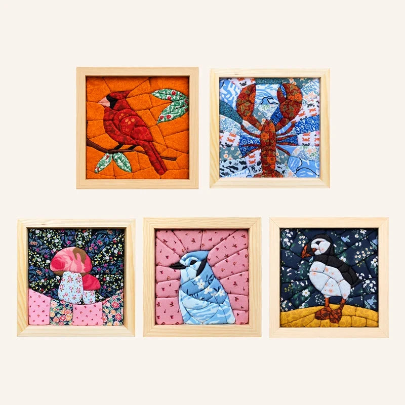 🖼️ Peinture décorative matelassée 3D cousue à la main 🏡✨