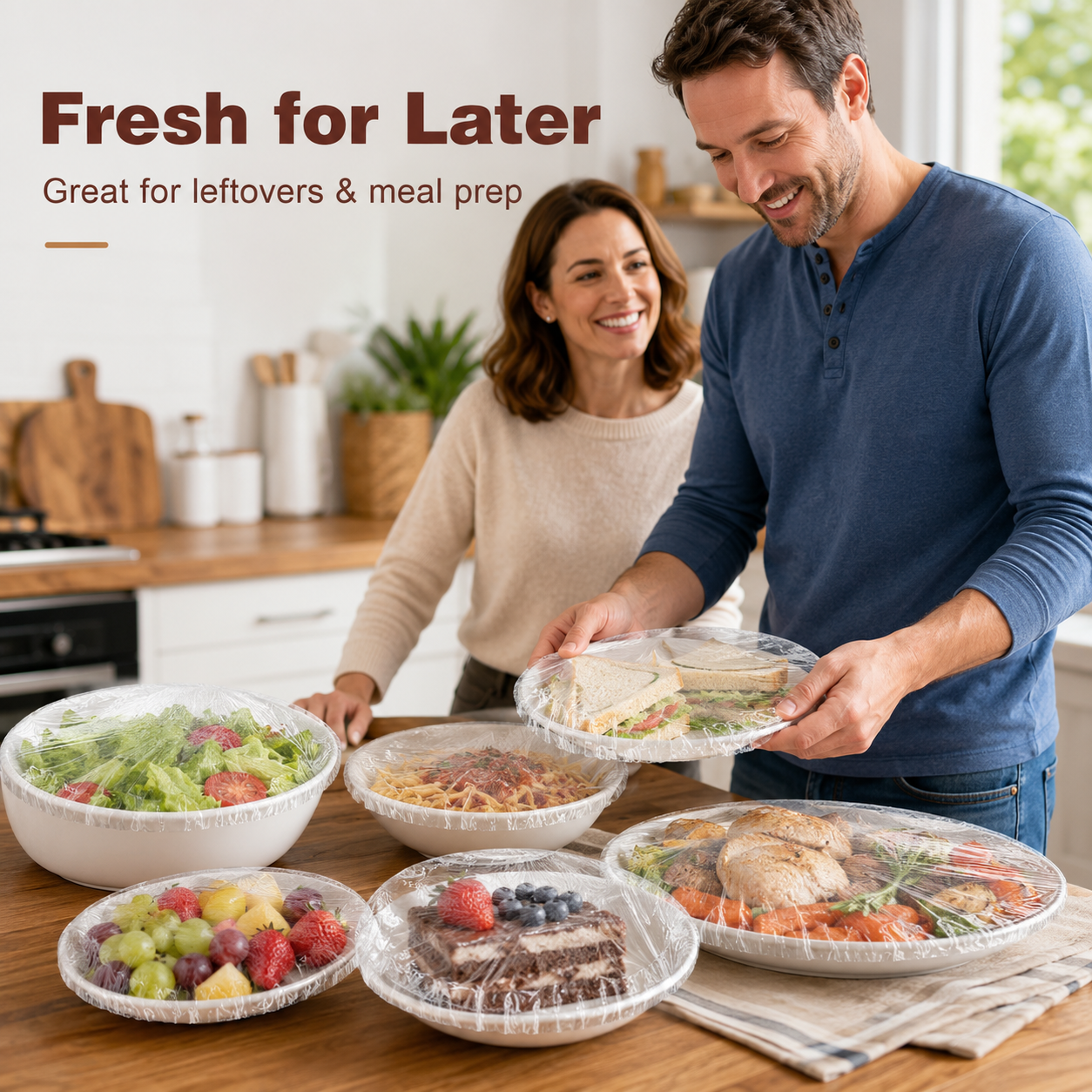 🍽️Couvercles alimentaires universels 🍃 Compatibles avec tous les aliments ! Rangement rapide et pratique