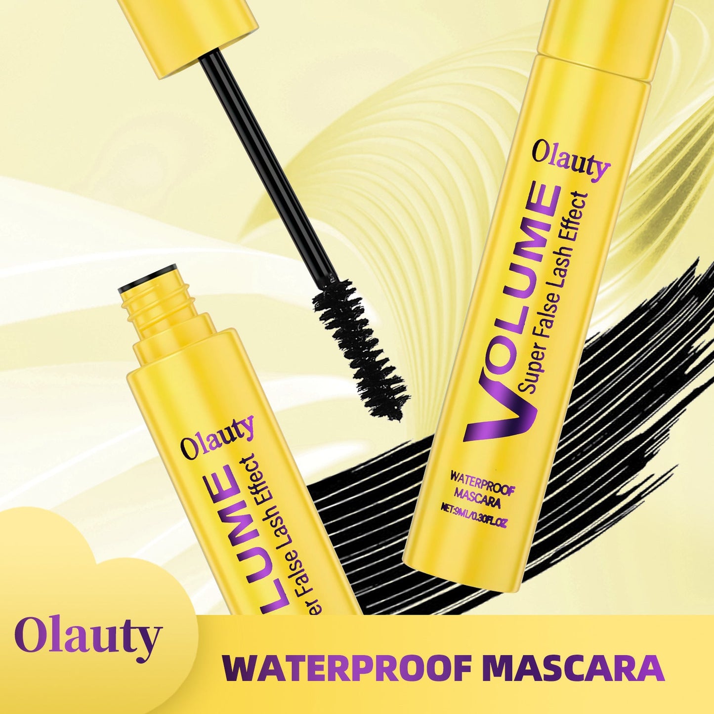 Mascara à boules✨💛Formule pour un volume et une longueur optimaux pour des cils fournis et séparés